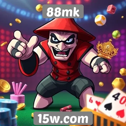 Variedade de jogos disponíveis no 88mk